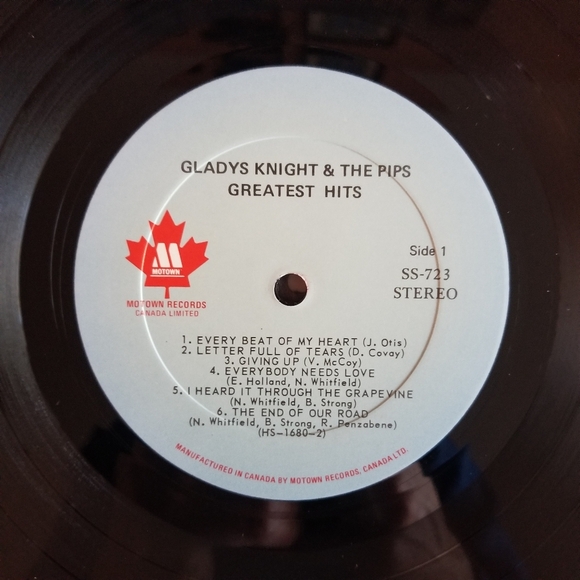 Gladys Knight And The Pips Greatest Hits Vinyl LP Record ⏺3/$40+Free Shipping!🚚 - Picture 5 of 8